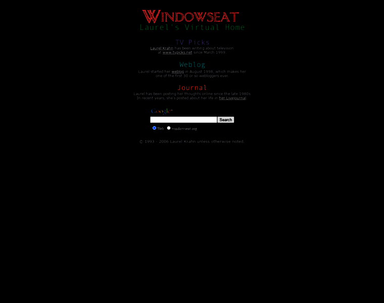 Windowseat.org thumbnail