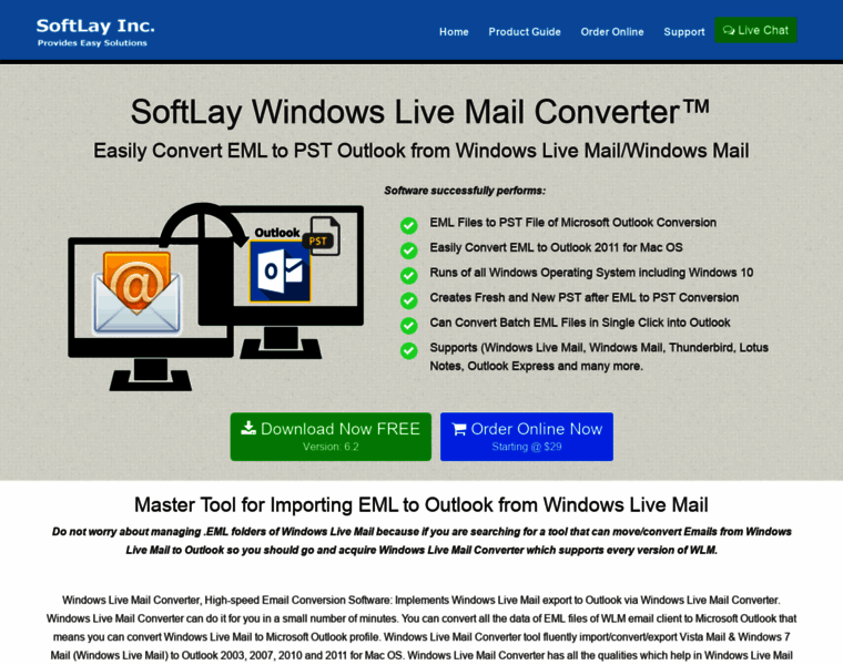 Windowslivemailconverter.com thumbnail