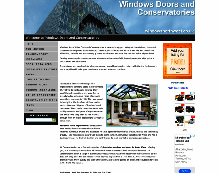 Windowsnorthwest.co.uk thumbnail
