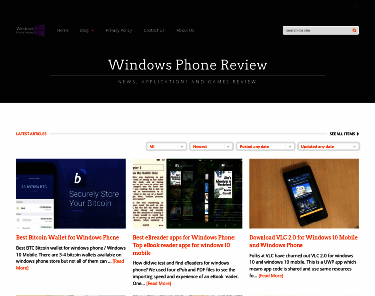 Windowsphonereview.com thumbnail
