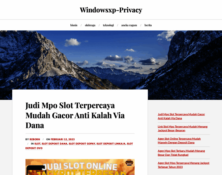 Windowsxp-privacy.net thumbnail