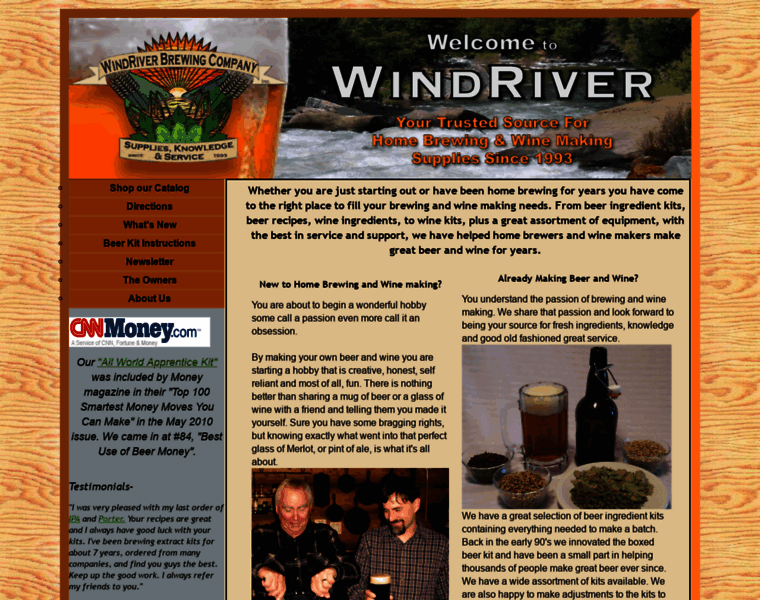 Windriverbrew.com thumbnail