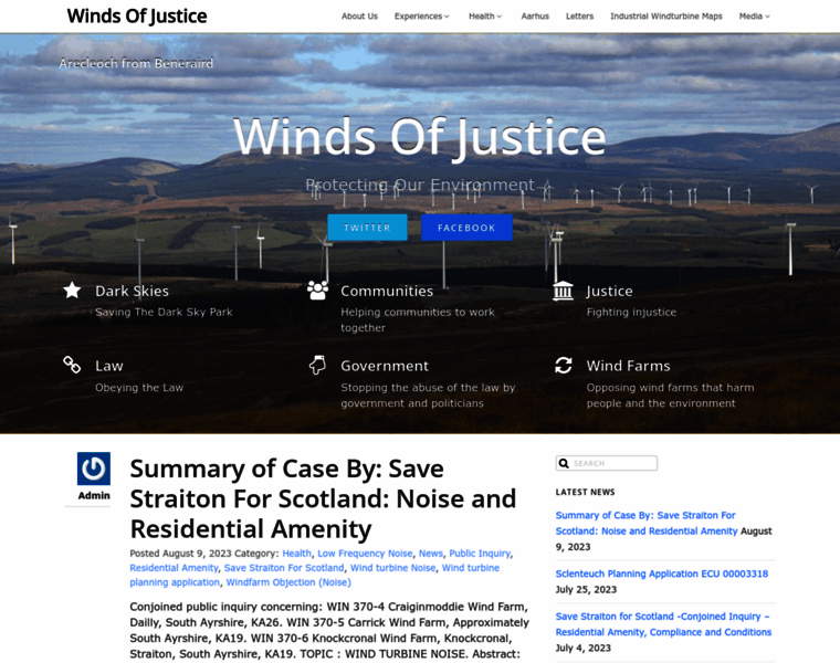 Windsofjustice.org.uk thumbnail