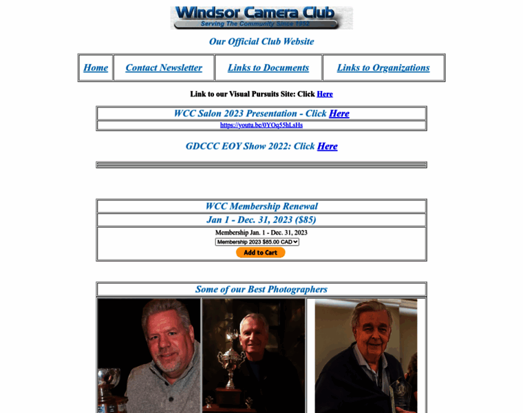Windsorcameraclub.com thumbnail