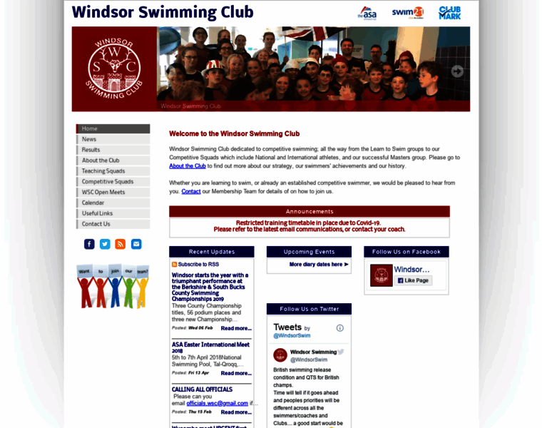 Windsorswimmingclub.co.uk thumbnail