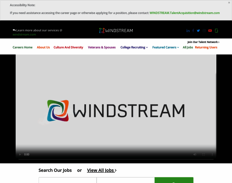 Windstreamtalent.com thumbnail