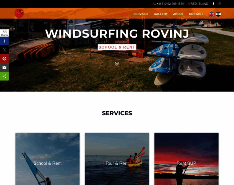 Windsurfing-rovinj.com thumbnail