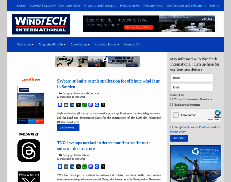 Windtech-international.com thumbnail