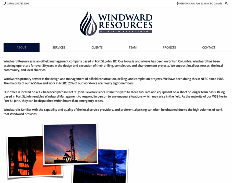Windwardresources.com thumbnail