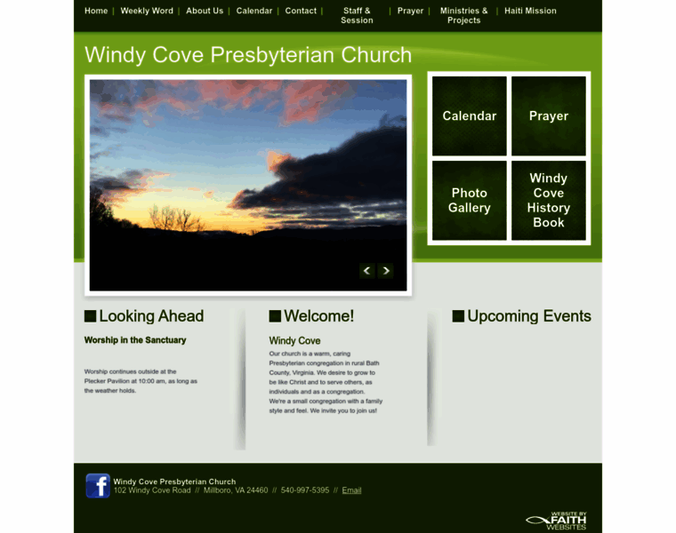 Windycovechurch.org thumbnail
