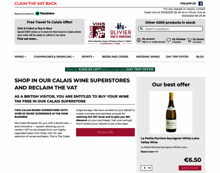 Wine-calais.co.uk thumbnail