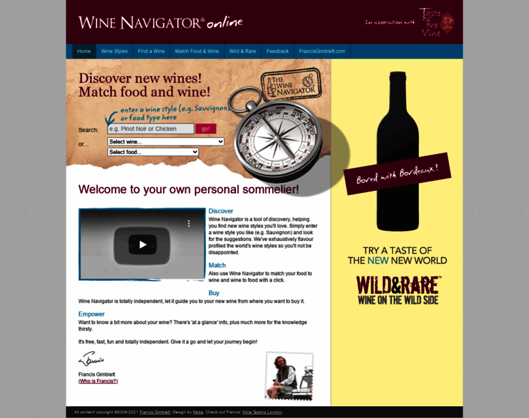 Wine-navigator.com thumbnail