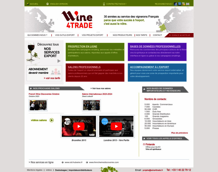 Wine4trade.fr thumbnail
