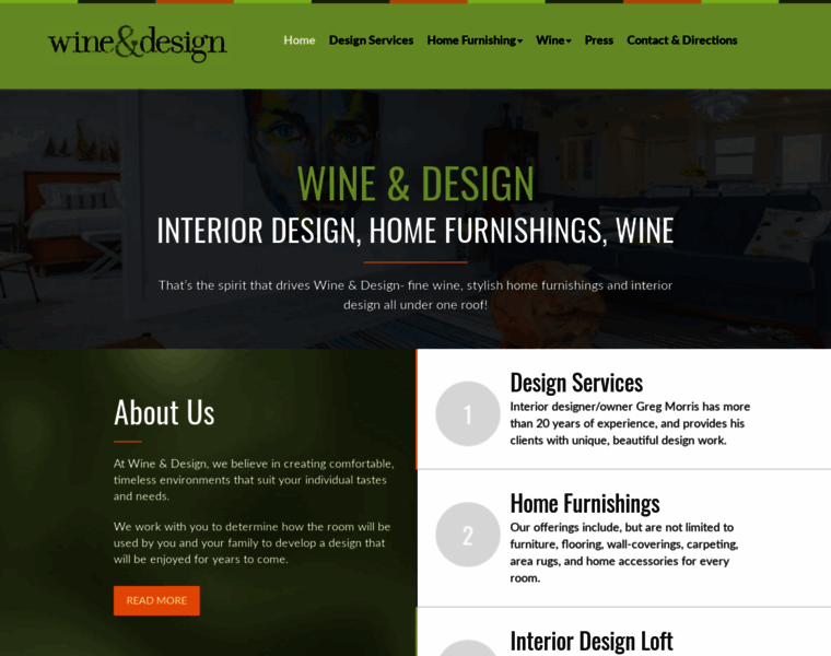 Wineanddesign.net thumbnail