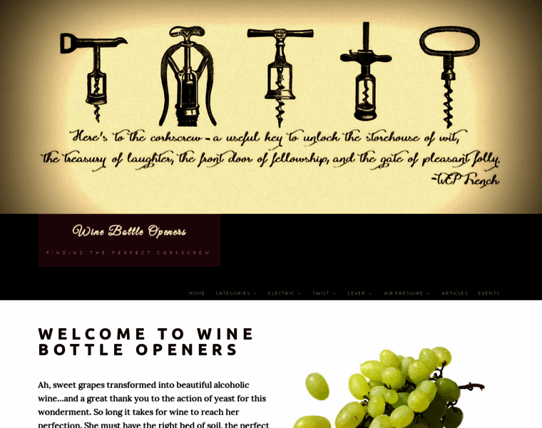 Winebottleopeners.net thumbnail