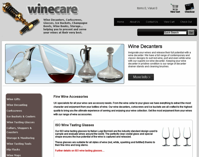 Winecare.co.uk thumbnail