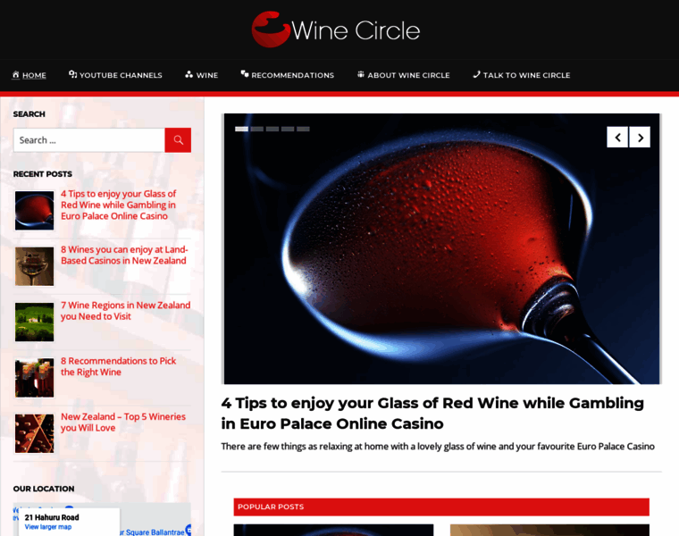 Winecircle.co.nz thumbnail
