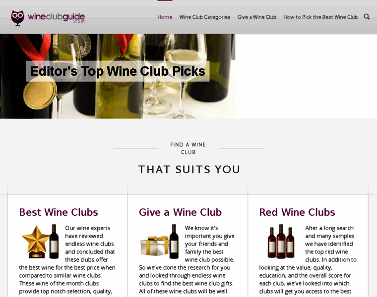 Wineclubguide.com thumbnail