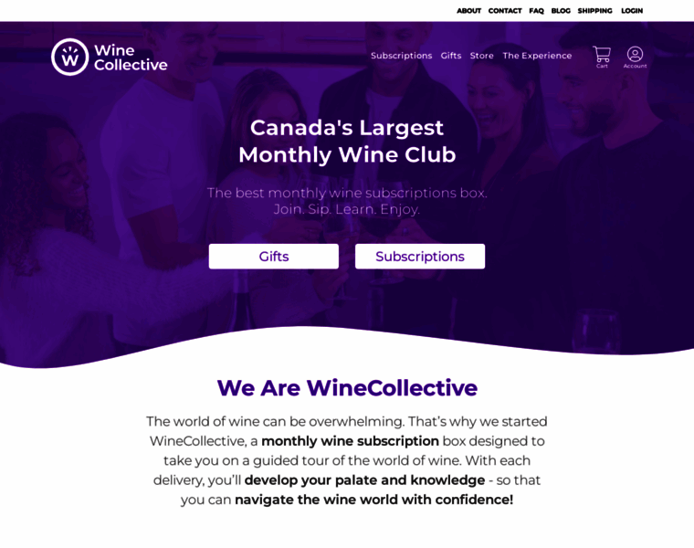 Winecollective.ca thumbnail