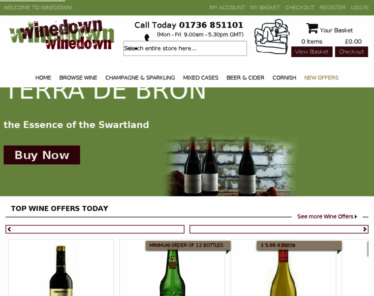 Winedown.co.uk thumbnail
