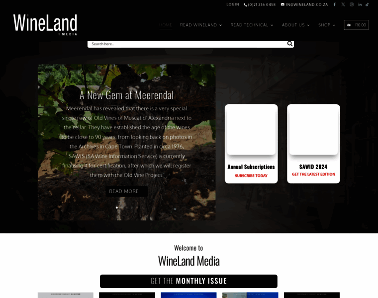 Wineland.co.za thumbnail