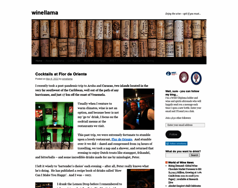 Winellama.com thumbnail
