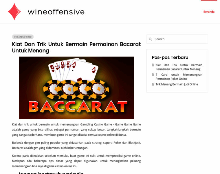 Wineoffensive.com thumbnail