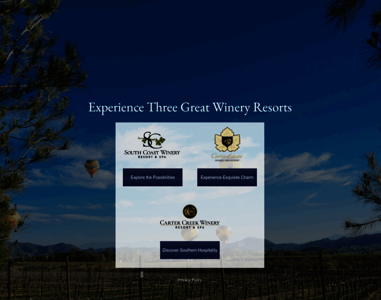 Wineresort.com thumbnail