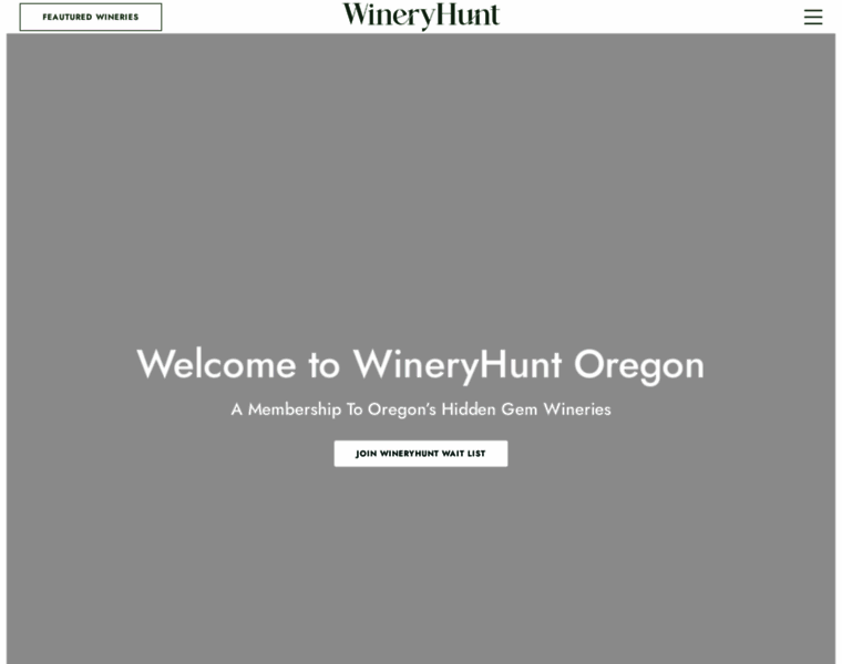 Wineryhuntoregon.com thumbnail
