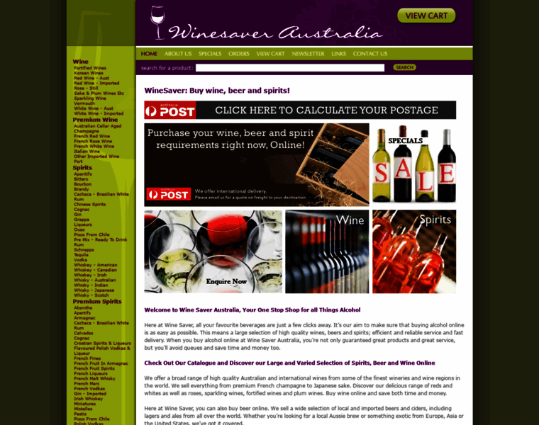 Winesaver.com.au thumbnail