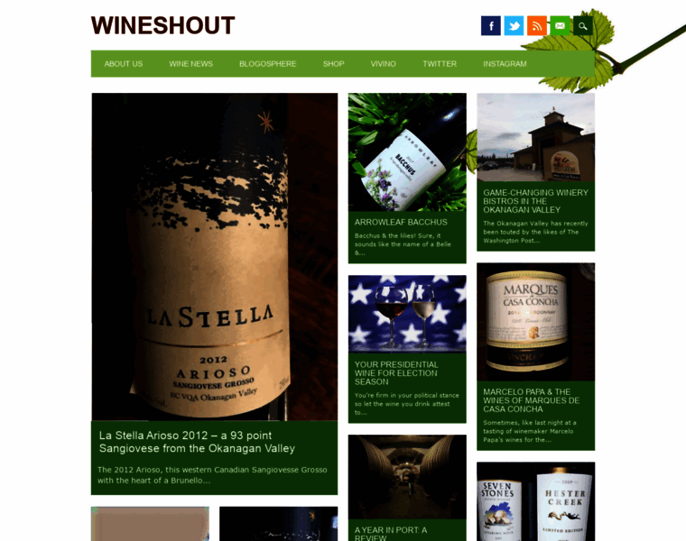 Wineshout.com thumbnail