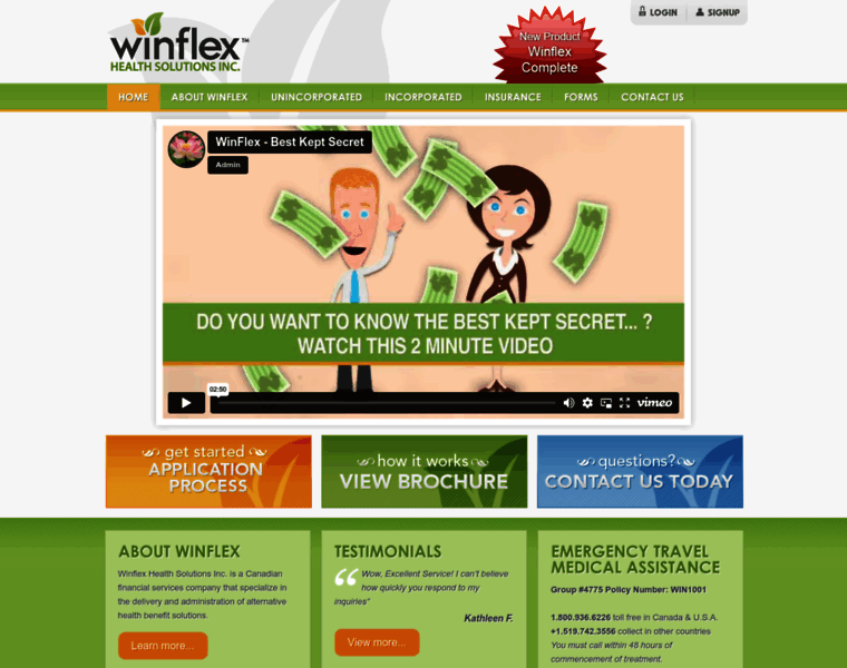 Winflex.ca thumbnail