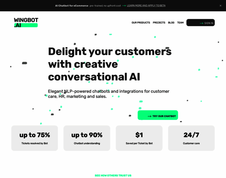 Wingbot.ai thumbnail Wingbot.ai thumbnail