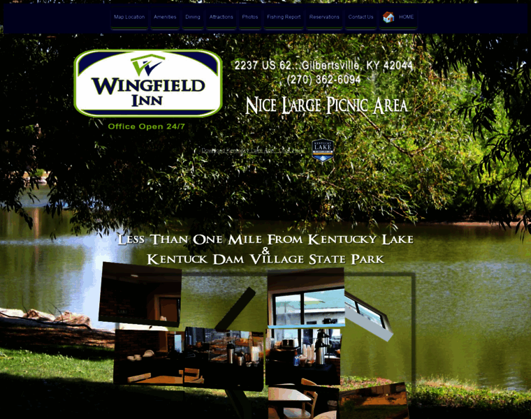 Wingfieldinngilbertsvilleky.com thumbnail