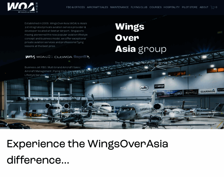 Wingsoverasia.com thumbnail
