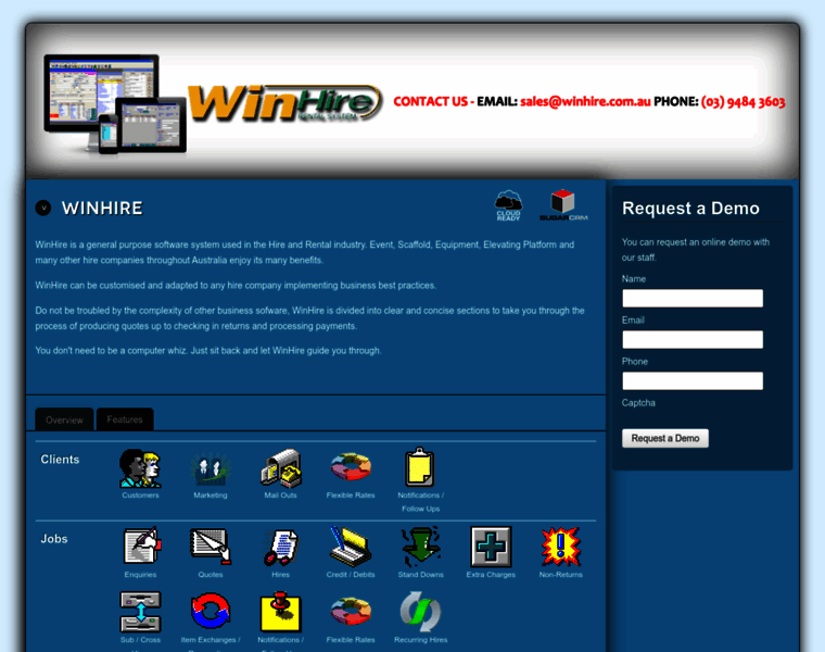 Winhire.com.au thumbnail
