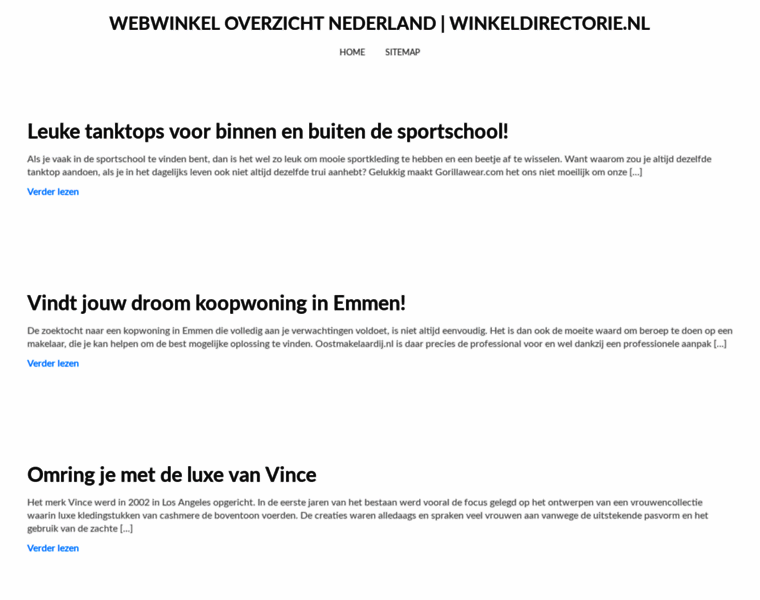 Winkeldirectorie.nl thumbnail