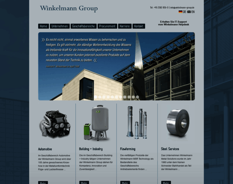 Winkelmann-group.de thumbnail