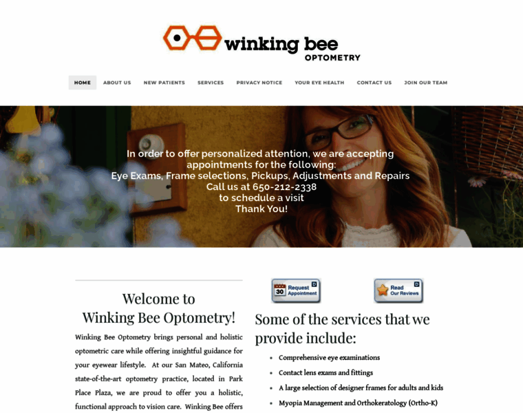 Winkingbee.com thumbnail