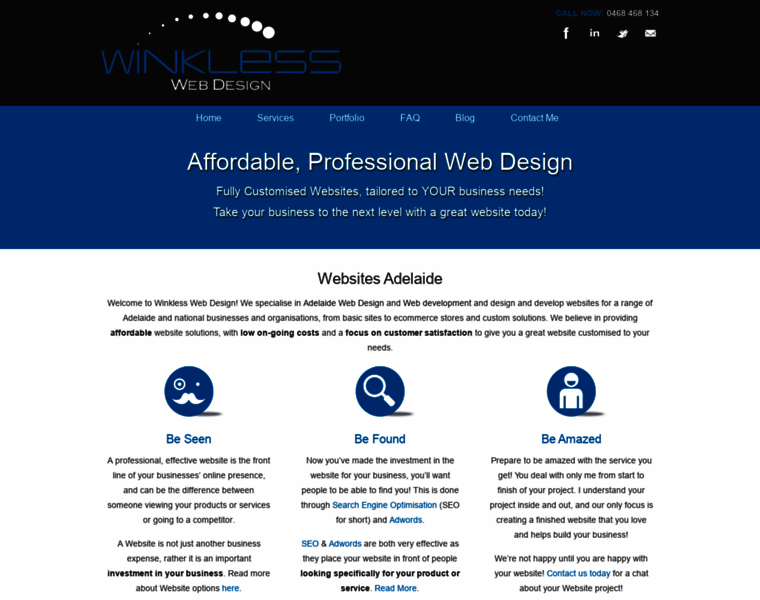 Winklesswebdesign.com.au thumbnail