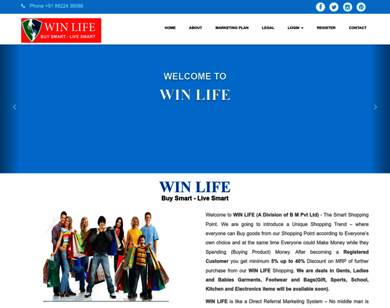 Winlife.co.in thumbnail