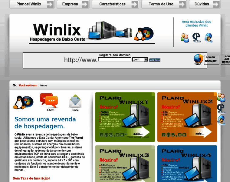 Winlix.com.br thumbnail