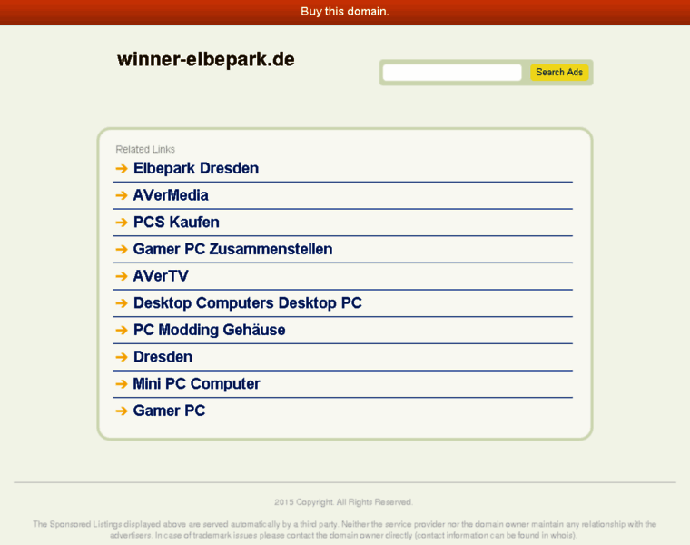 Winner-elbepark.de thumbnail