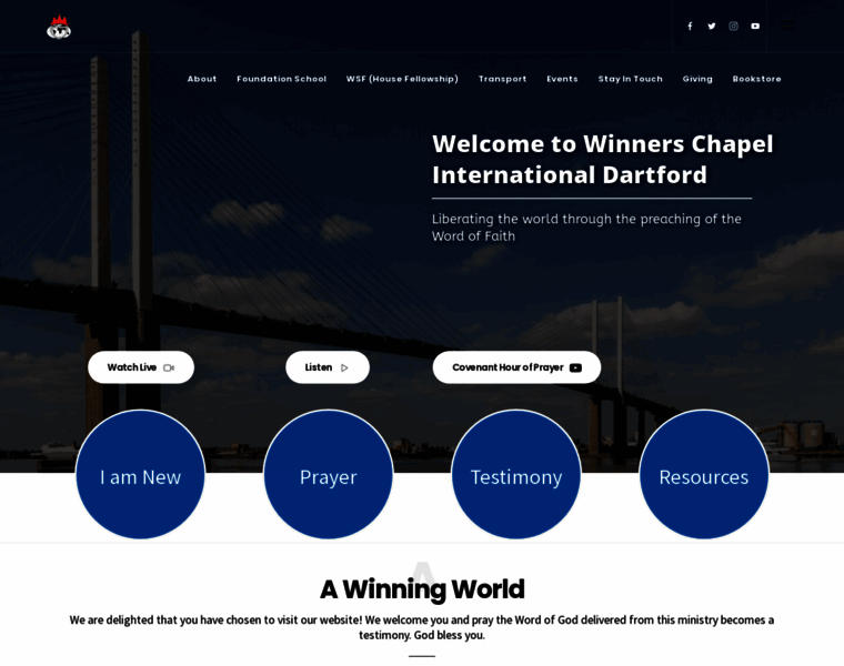 Winners-chapel.co.uk thumbnail