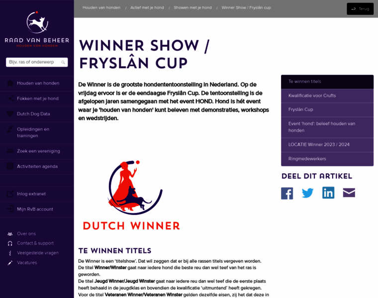 Winnershow.nl thumbnail