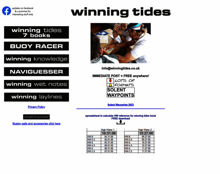 Winningtides.co.uk thumbnail