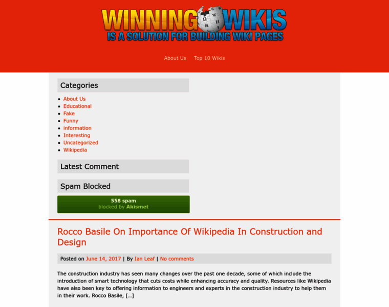 Winningwikis.com thumbnail
