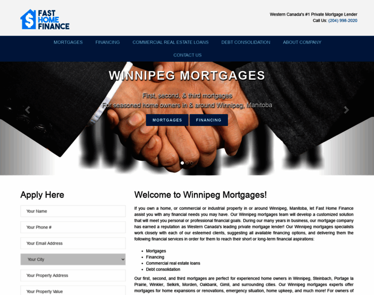Winnipegmortgages.ca thumbnail