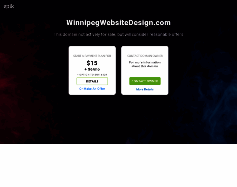 Winnipegwebsitedesign.com thumbnail