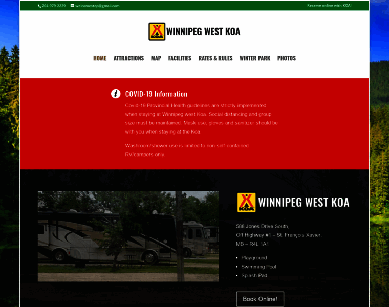 Winnipegwestkoa.com thumbnail